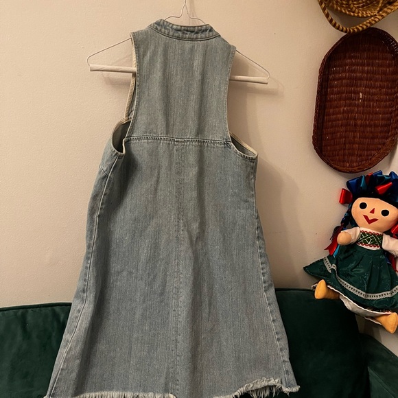 Guess halter mini denim dress - Picture 3 of 8